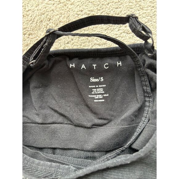 NWOT HATCH The Body Rib Unitard, Small, black $140 F34 - Picture 10 of 11